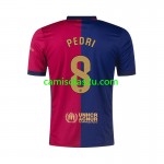 Camisolas de futebol FC Barcelona PEDRI 8 Equipamento Principal 2024/25 Manga Curta